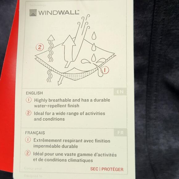 North Face Jacket Mens 2XL Dark Gray Ridgewall Soft Shell WindWall NF0A3LGX - Picture 12 of 16